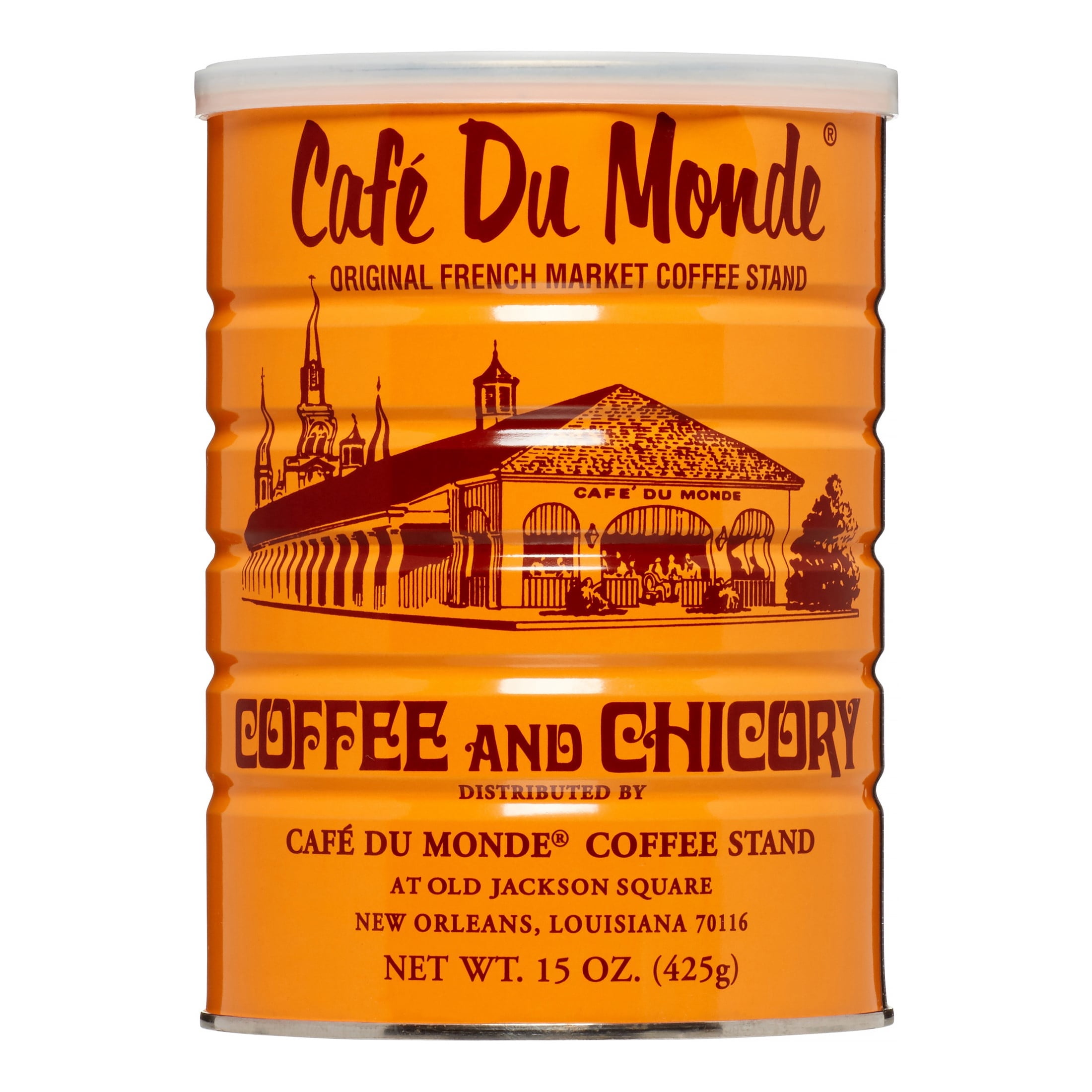 Cafe du Monde Medium Roast Ground Coffee, 15 Oz, Can