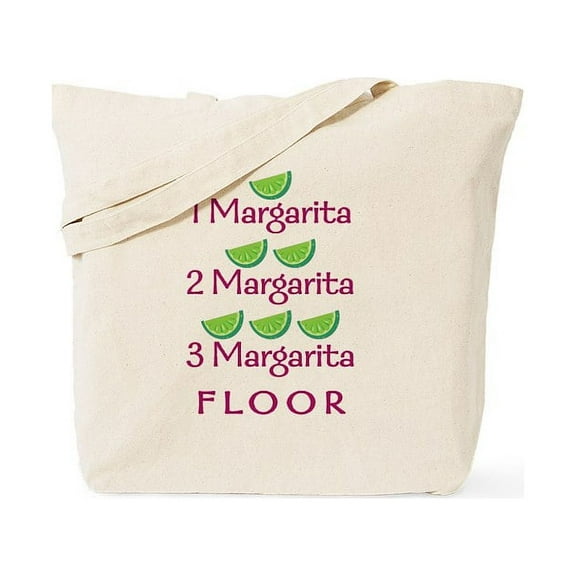 CafePress - 1 2 3 Margarita Tote Or Beach Bag - Unisex Canvas Tote Bag, Beige, 1-Piece