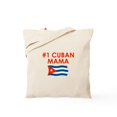 thumbnail image 1 of CafePress - #1 Cuban Mama Tote Bag - Unisex Canvas Tote Bag, Beige, 1-Piece, 1 of 8