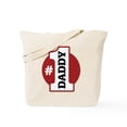 thumbnail image 1 of CafePress - #1 Daddy Tote Bag - Unisex Canvas Tote Bag, Beige, 1-Piece, 1 of 7
