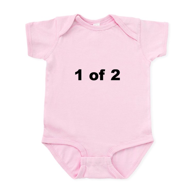 CafePress - 1 Of 2 Infant Bodysuit/Onesie - Baby Light Bodysuit, Size Newborn - 24 Months