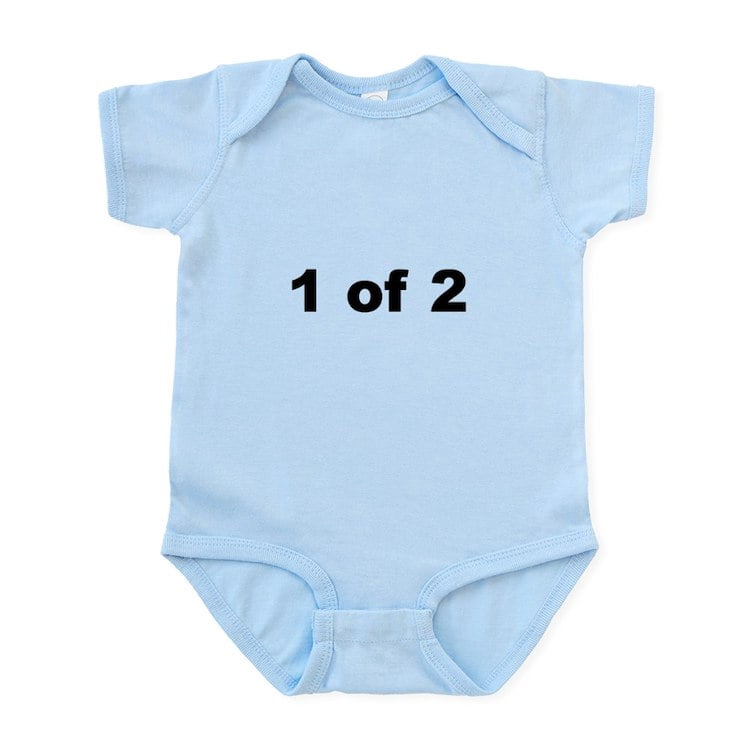 CafePress - 1 Of 2 Infant Bodysuit/Onesie - Baby Light Bodysuit, Size Newborn - 24 Months