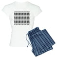thumbnail image 1 of CafePress - 100 Cows Black - Women's Light Pajamas, 1 of 4