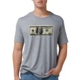 thumbnail image 1 of CafePress - 100 Dollar Bill Men's Deluxe T Shirt - Mens Tri-blend T-Shirt, 1 of 1