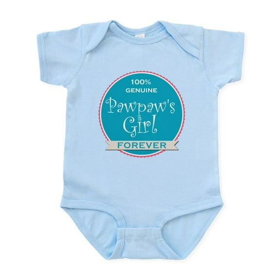 CafePress - 100% Pawpaw's Girl Infant Bodysuit - Baby Light Bodysuit, Size Newborn - 24 Months