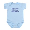 thumbnail image 1 of CafePress - 100% Sebastian Infant Bodysuit - Baby Light Bodysuit, Size Newborn - 24 Months, 1 of 4