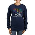 thumbnail image 1 of CafePress - 100Th Day Of Schoo Long Sleeve T Shirt - Women's Long Sleeve Graphic Tee Casual Fit, 1 of 4