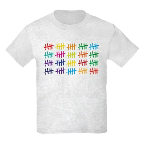 CafePress - 100Th Day Of School T Shirt - Light T-Shirt Kids XS-XL