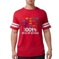 thumbnail image 1 of CafePress - 100Th Day Of School T Shirt - Mens Football Shirt, 1 of 4