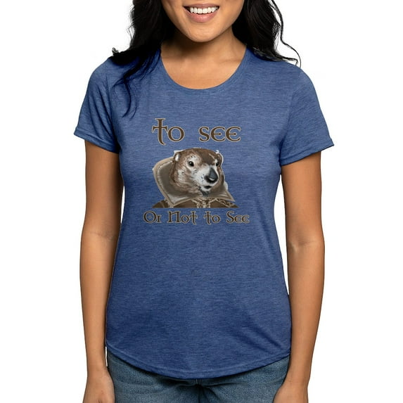 CafePress - 10X10_Shakespeare Women's Deluxe T Shirt - Womens Tri-blend T-Shirt