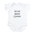 thumbnail image 1 of CafePress - 11 Lincoln 10 10 200_Html Body Suit - Baby Light Bodysuit, Size Newborn - 24 Months, 1 of 4