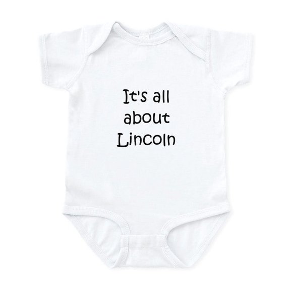 CafePress - 11 Lincoln 10 10 200_Html Body Suit - Baby Light Bodysuit, Size Newborn - 24 Months
