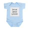 thumbnail image 1 of CafePress - 11 Lincoln 10 10 200_Html Body Suit - Baby Light Bodysuit, Size Newborn - 24 Months, 1 of 4