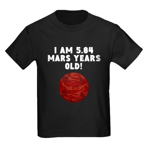 CafePress - 11Th Birthday Mars Years T Shirt - Dark T-Shirt Kids XS-XL
