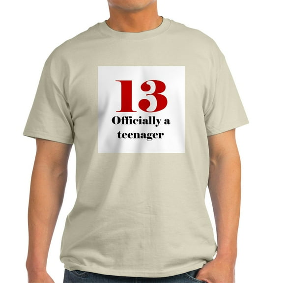 CafePress - 13 Teenager Light T Shirt - Men's Classic Graphic T-Shirt