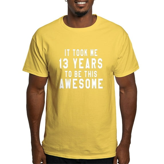 CafePress - 13 Years Birthday Designs Dark T Shirt - Men's Classic Graphic T-Shirt
