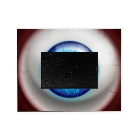 CafePress - 16X16_Theeye_Electric - Decorative 8x10 Picture Frame