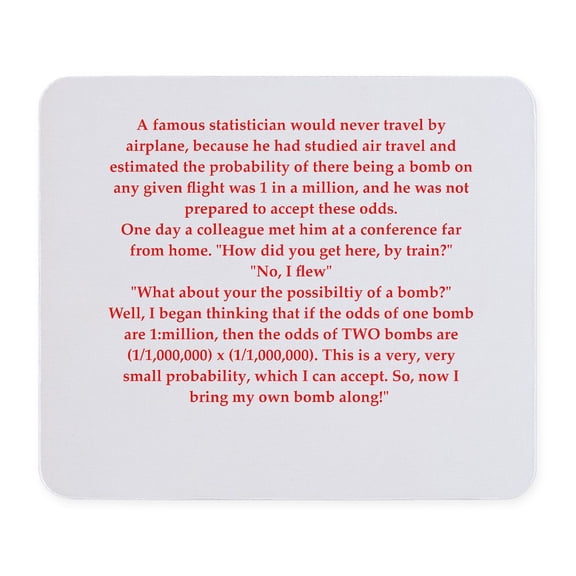 CafePress - 18 Mousepad - Non-slip Rubber Mousepad, Gaming Mouse Pad