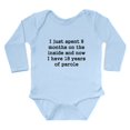 thumbnail image 1 of CafePress - 18 Years Of Parole Body Suit - Long Sleeve Cotton Baby Bodysuit, 1 of 4