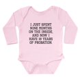 thumbnail image 1 of CafePress - 18 Years Of Probation Body Suit - Long Sleeve Cotton Baby Bodysuit, 1 of 4