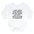 thumbnail image 1 of CafePress - 18 Years Of Probation Body Suit - Long Sleeve Cotton Baby Bodysuit, 1 of 4