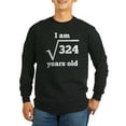 thumbnail image 1 of CafePress - 18Th Birthday Square Root Long Sleeve T Shirt - Long Sleeve Dark T-Shirt, 1 of 4