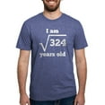 thumbnail image 1 of CafePress - 18Th Birthday Square Root Men's Deluxe T Shirt - Mens Tri-blend T-Shirt, 1 of 4