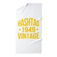 thumbnail image 1 of CafePress - 1949 Hashtag Vintage - Large Beach Towel, Soft 30"x60" Towel with Unique Design, 1 of 3