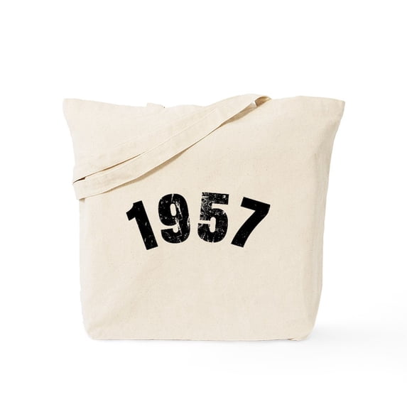 CafePress - 1957 Year Vintage - Unisex Canvas Tote Bag, Beige, 1-Piece