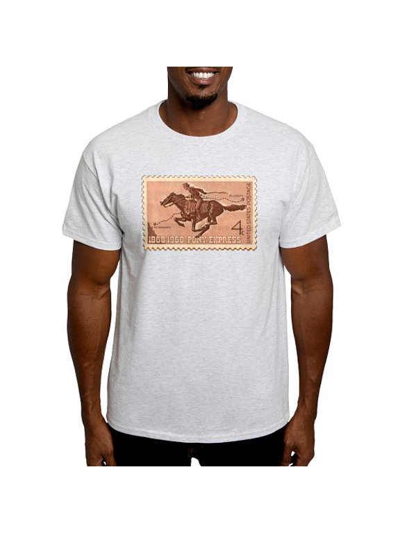 - 1960 Pony Express Light T Shirt - Men's Classic Cotton T-Shirts