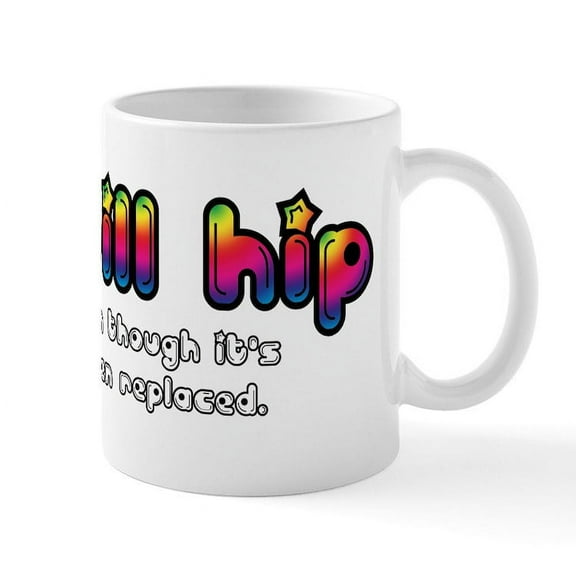CafePress - 1960S Still Hip Mug - 11 oz Ceramic Mug - Novelty Coffee Tea Cup