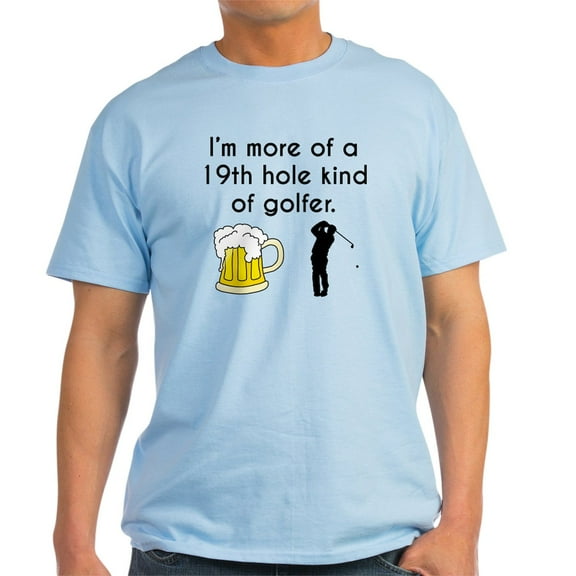 CafePress - 19Th Hole Kind Of Golfer T Shirt - Men's Classic Graphic T-Shirt
