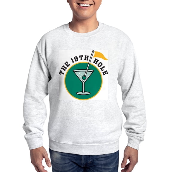CafePress - 19Th Hole Sweatshirt - Crew Neck Sweatshirt