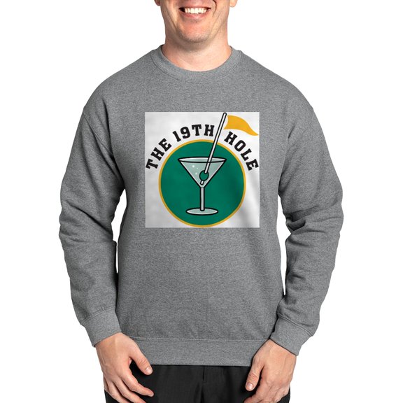 CafePress - 19Th Hole Sweatshirt - Crew Neck Sweatshirt