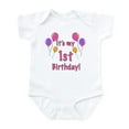 thumbnail image 1 of CafePress - 1St Birthday Infant Bodysuit - Baby Light Bodysuit, Size Newborn - 24 Months, 1 of 4