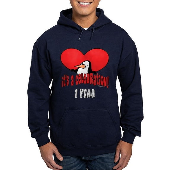 CafePress - 1St Celebration Hoodie (Dark) - Pullover Hoodie, Classic, Comfortable Hooded Sweatshirt
