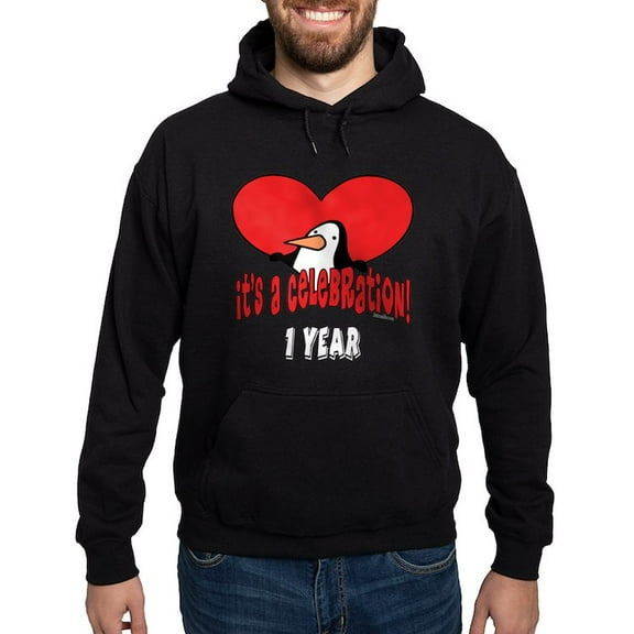CafePress - 1St Celebration Hoodie (Dark) - Pullover Hoodie, Classic, Comfortable Hooded Sweatshirt