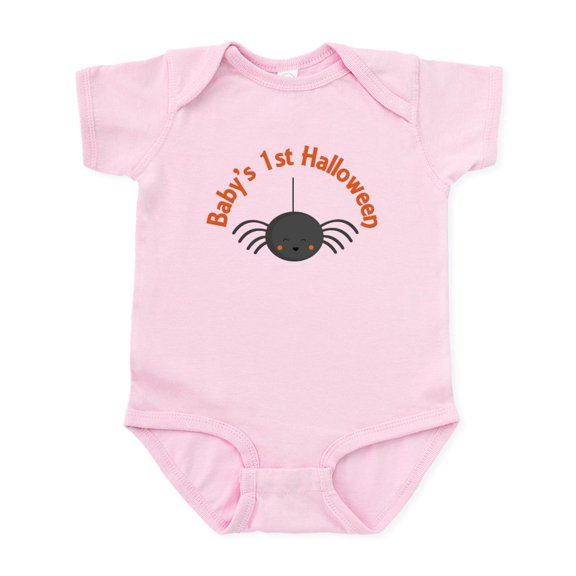 CafePress - 1St Halloween Spider Infant Bodysuit - Baby Light Bodysuit, Size Newborn - 24 Months