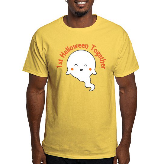 CafePress - 1St Halloween Together Couples Dark T Shirt - Men's Classic Cotton T-Shirts