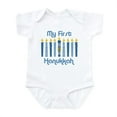 thumbnail image 1 of CafePress - 1St Hanukkah Candles Infant Bodysuit - Baby Light Bodysuit, Size Newborn - 24 Months, 1 of 4