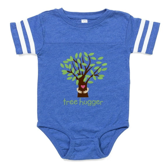 CafePress - 1Z00005B - Cute Infant Baby Football Bodysuit