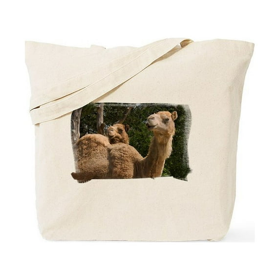 CafePress - 2 Camels Tote Bag - Unisex Canvas Tote Bag, Beige, 1-Piece