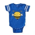 thumbnail image 1 of CafePress - 2 Cute Bee_Tr - Cute Infant Baby Football Bodysuit, 1 of 3