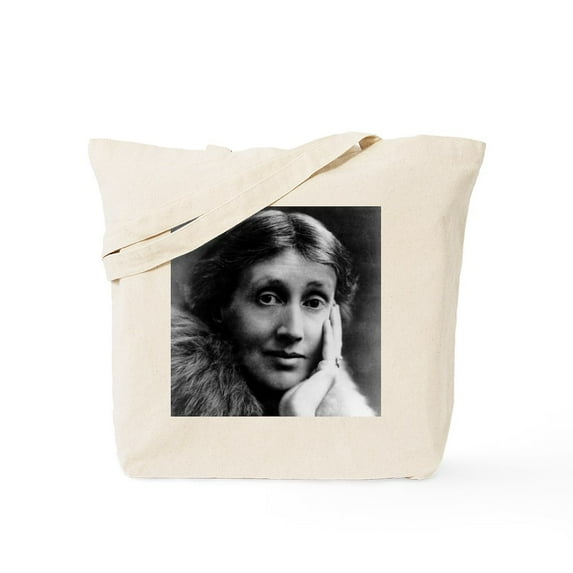 CafePress - 2 Faces Of Virginia Woolf Tote Bag - Unisex Canvas Tote Bag, Beige, 1-Piece