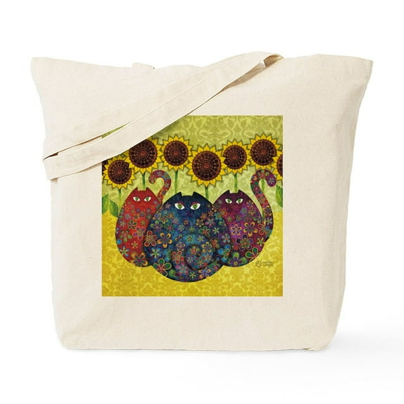 CafePress - 2 Gatos Tote Bag - Unisex Canvas Tote Bag, Beige, 1-Piece