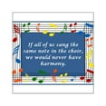 thumbnail image 1 of CafePress - 2 Harmony Square Sticker 3 X 3 - Square Sticker 3" x 3", 1 of 1