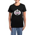 thumbnail image 1 of CafePress - 2 Im_The_Feisty Pajamas - Women's Short Sleeve Print T-Shirt and Pants Dark Cotton Pajama Set, 1 of 7