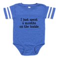 thumbnail image 1 of CafePress - 2 Inside7x7 - Cute Infant Baby Football Bodysuit, 1 of 3