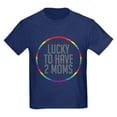 thumbnail image 1 of CafePress - 2 Moms Kids Dark T Shirt - Dark T-Shirt Kids XS-XL, 1 of 4