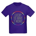 thumbnail image 1 of CafePress - 2 Moms Kids Dark T Shirt - Dark T-Shirt Kids XS-XL, 1 of 4